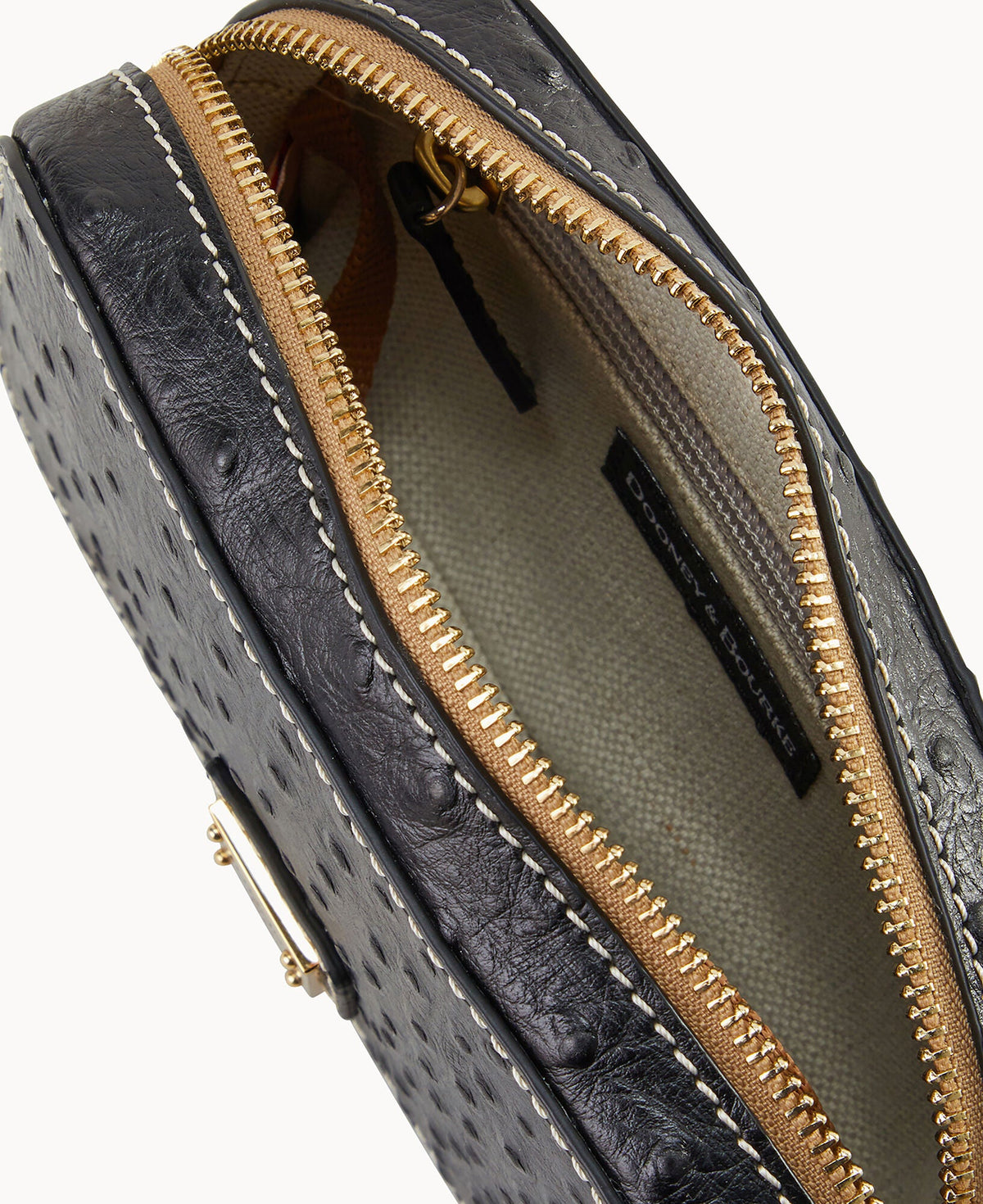Ostrich Belt Bag