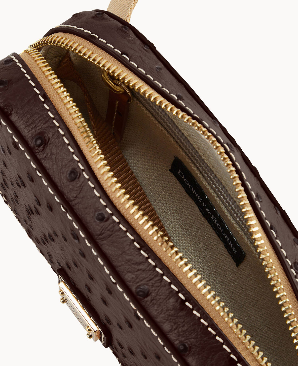 Ostrich Belt Bag