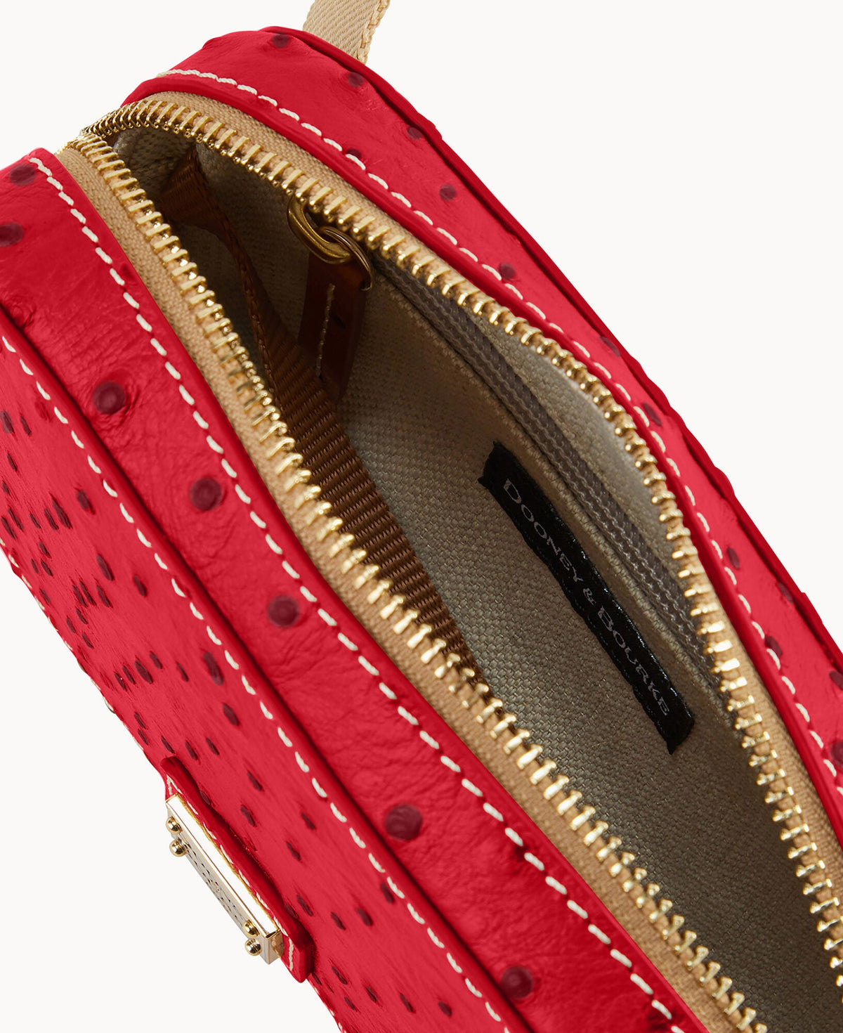 Ostrich Belt Bag