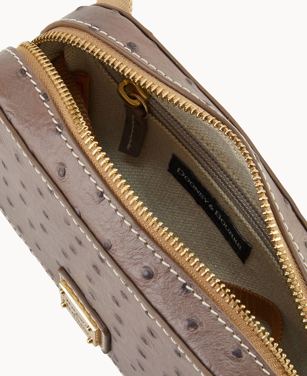 Ostrich Belt Bag