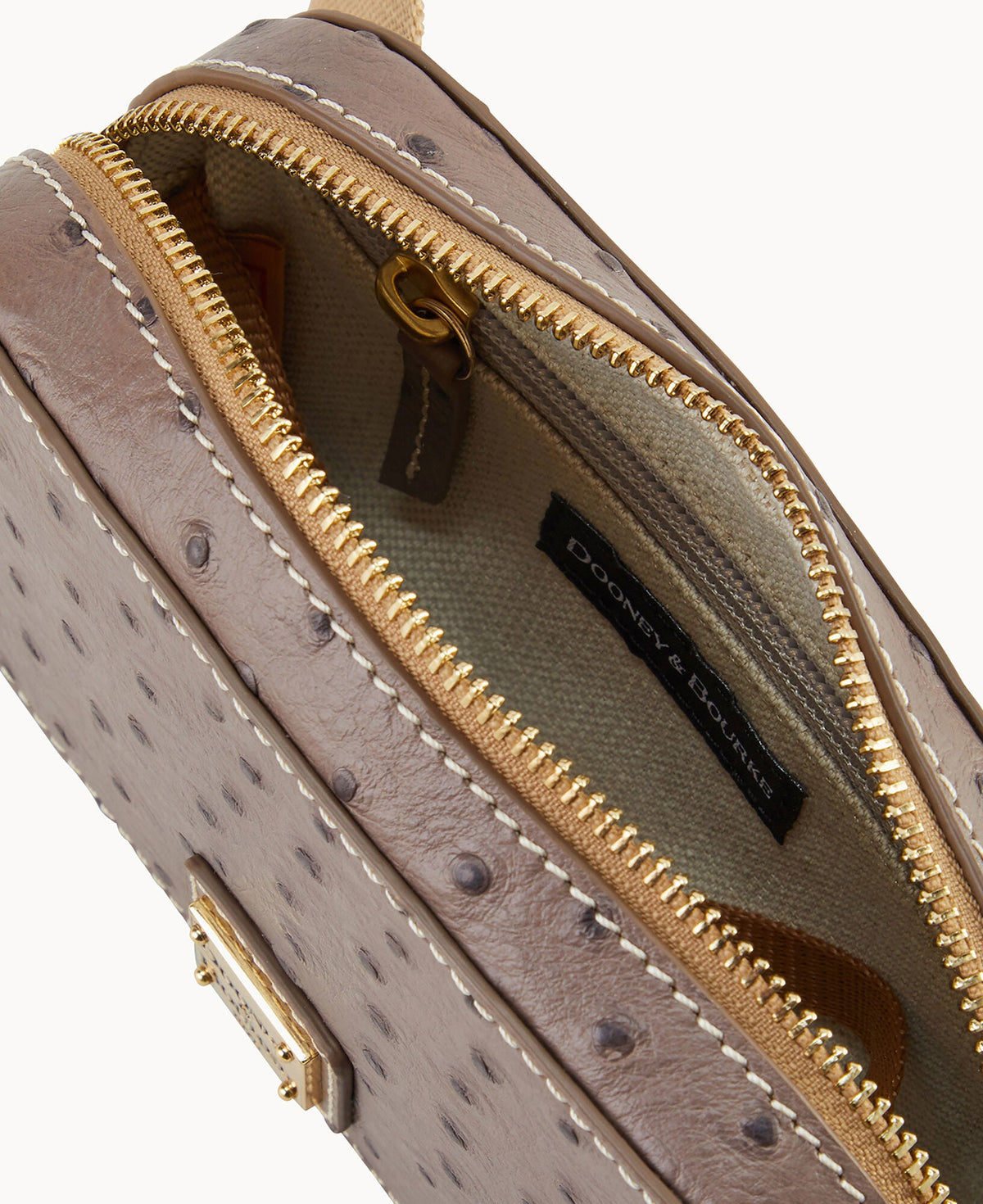 Ostrich Belt Bag