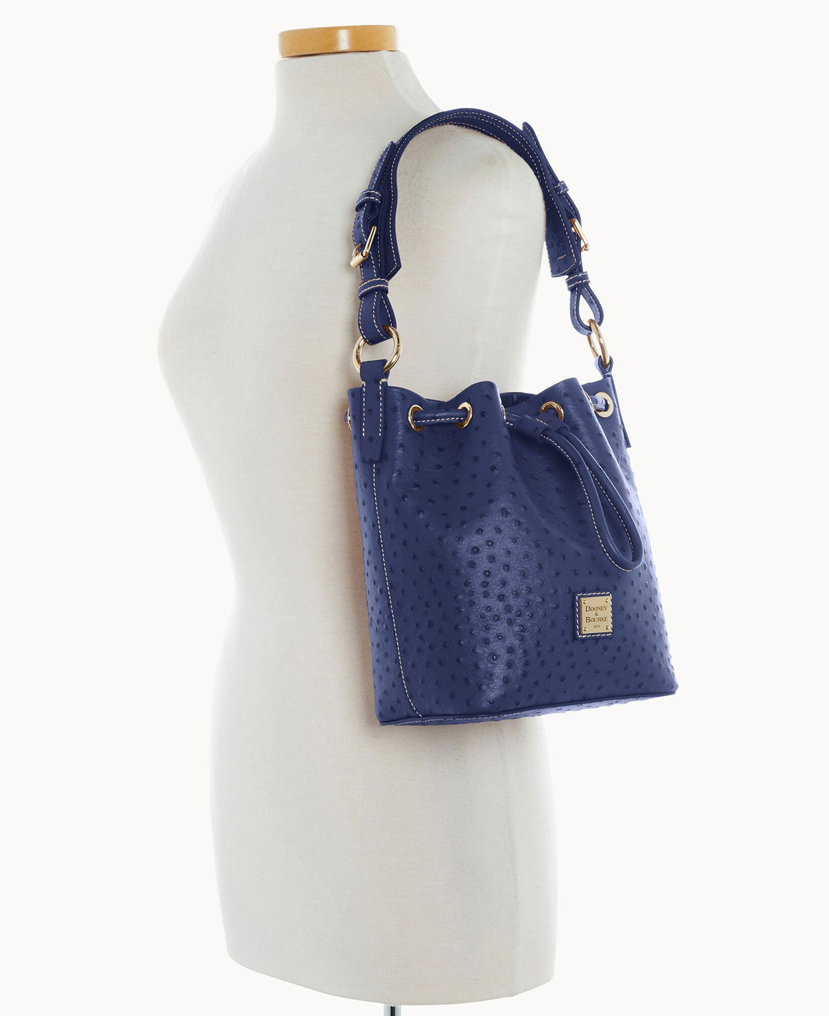 Ostrich Small Drawstring