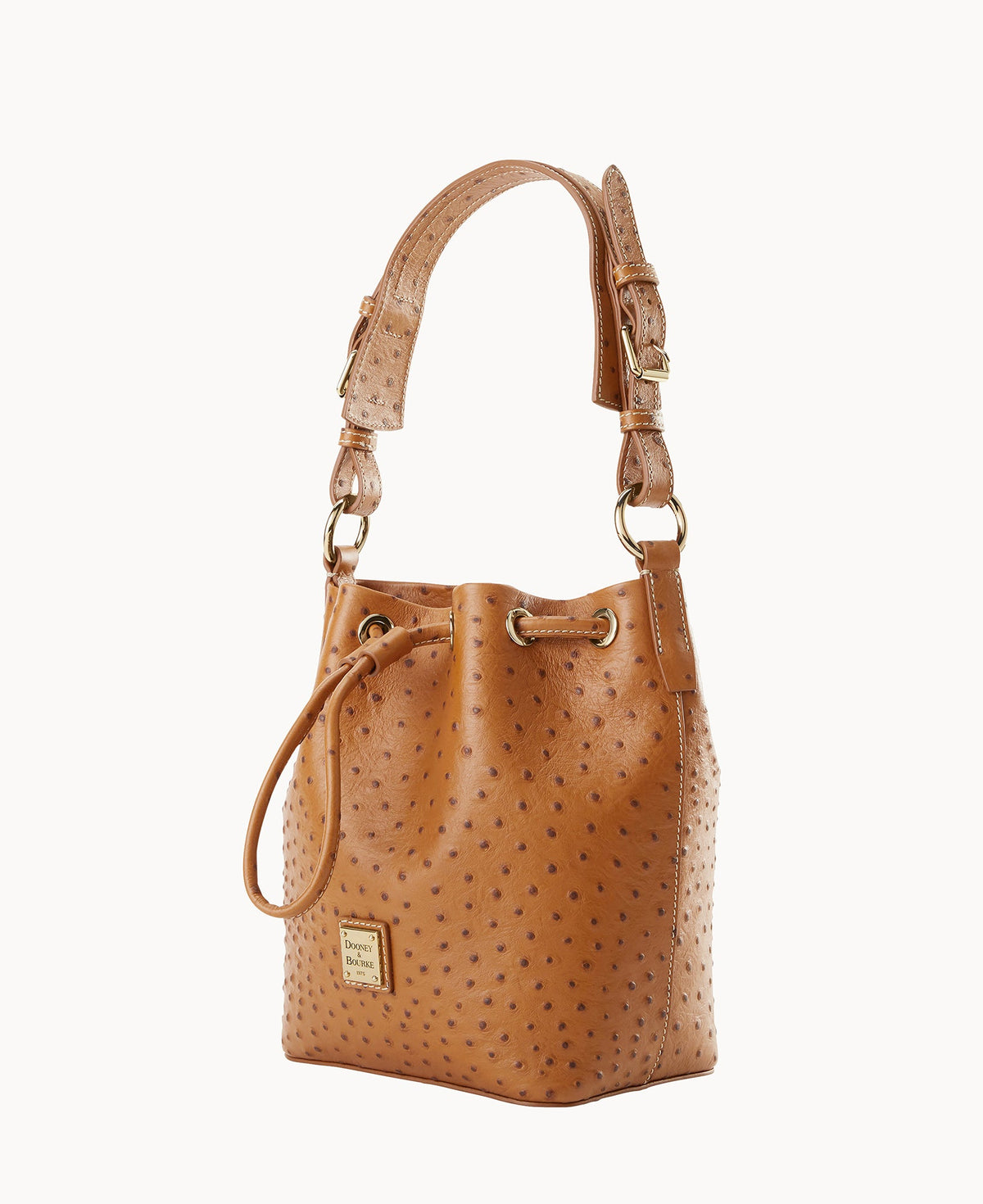 Ostrich Small Drawstring
