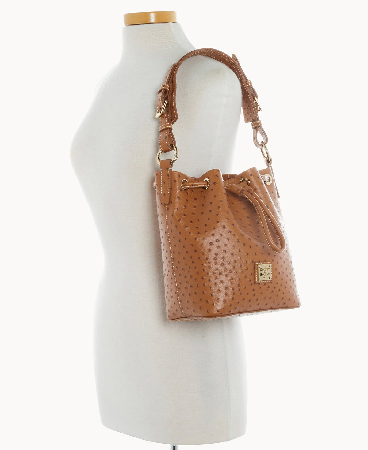 Ostrich Small Drawstring
