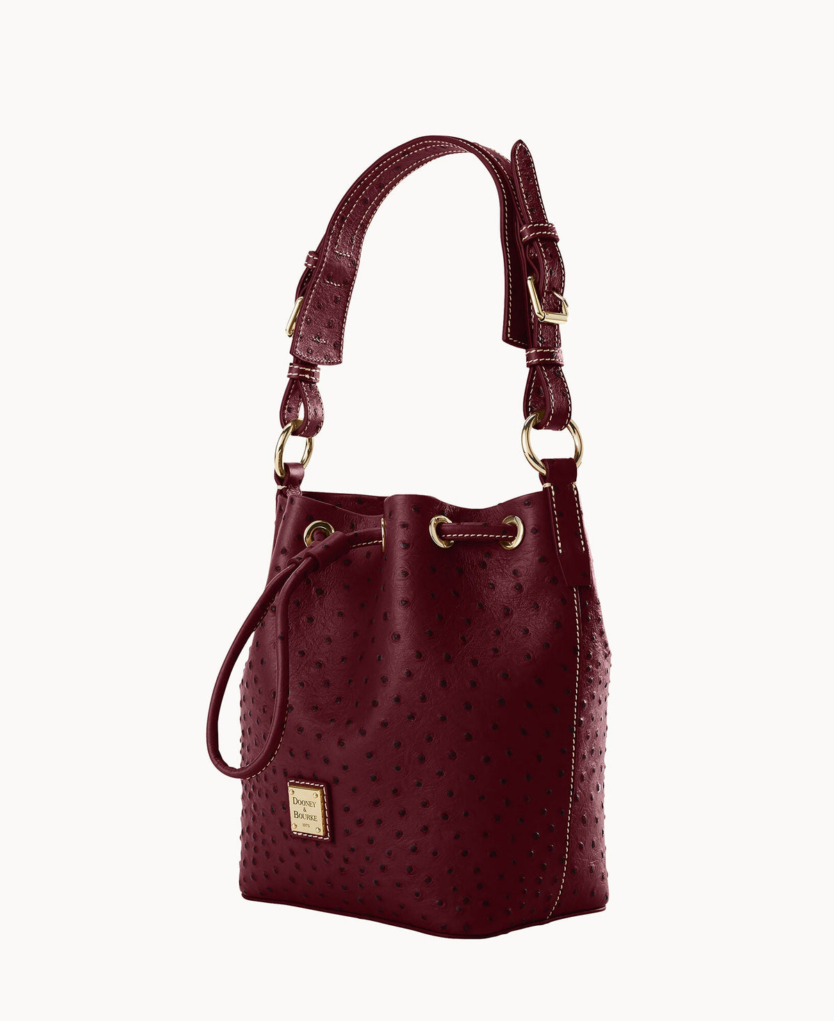 Ostrich Small Drawstring