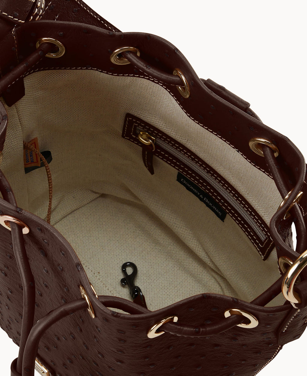 Ostrich Small Drawstring