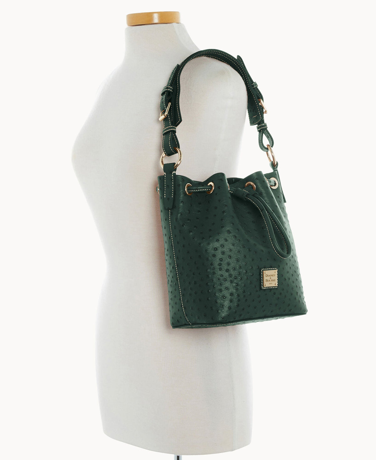 Ostrich Small Drawstring