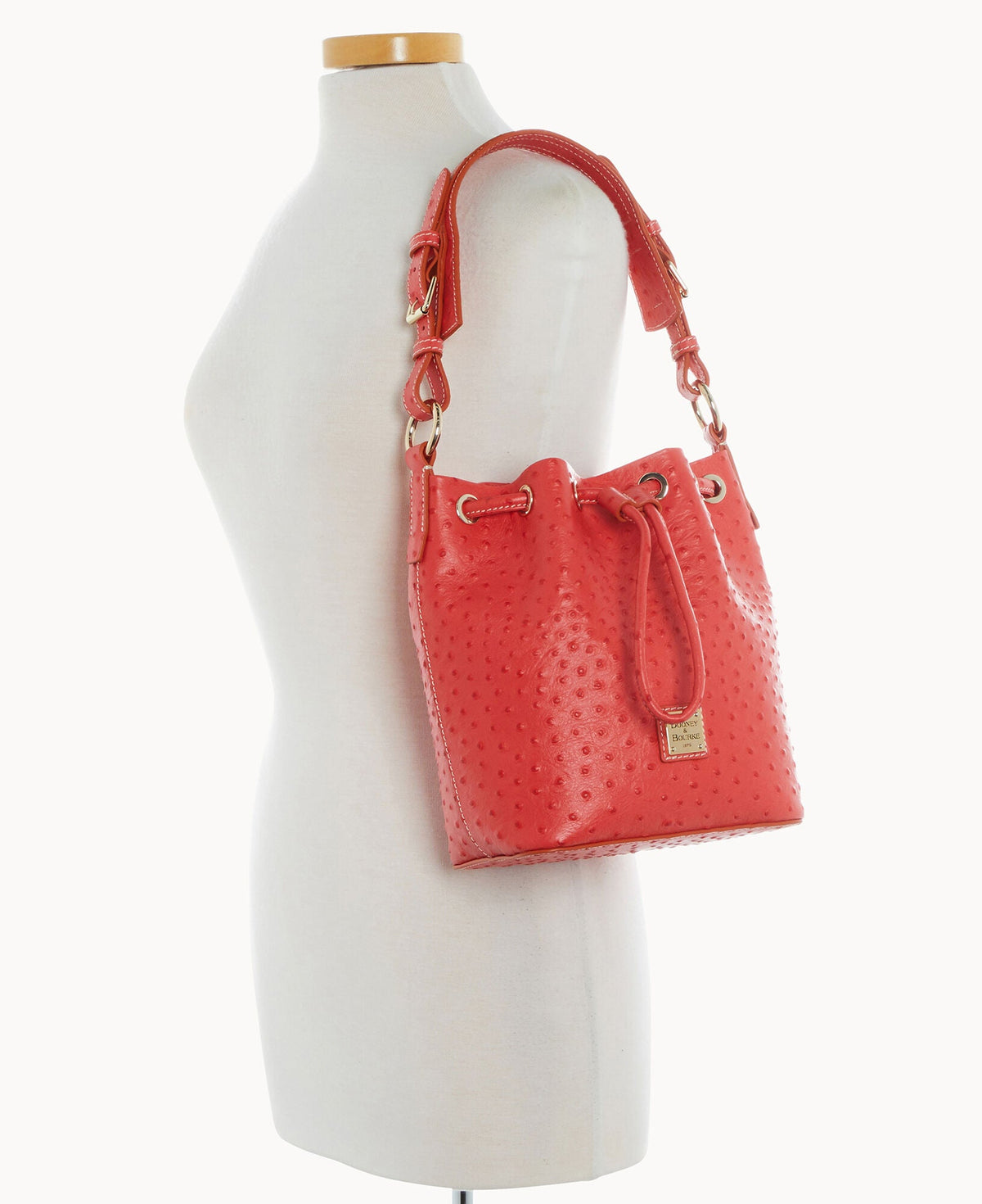 Ostrich Small Drawstring
