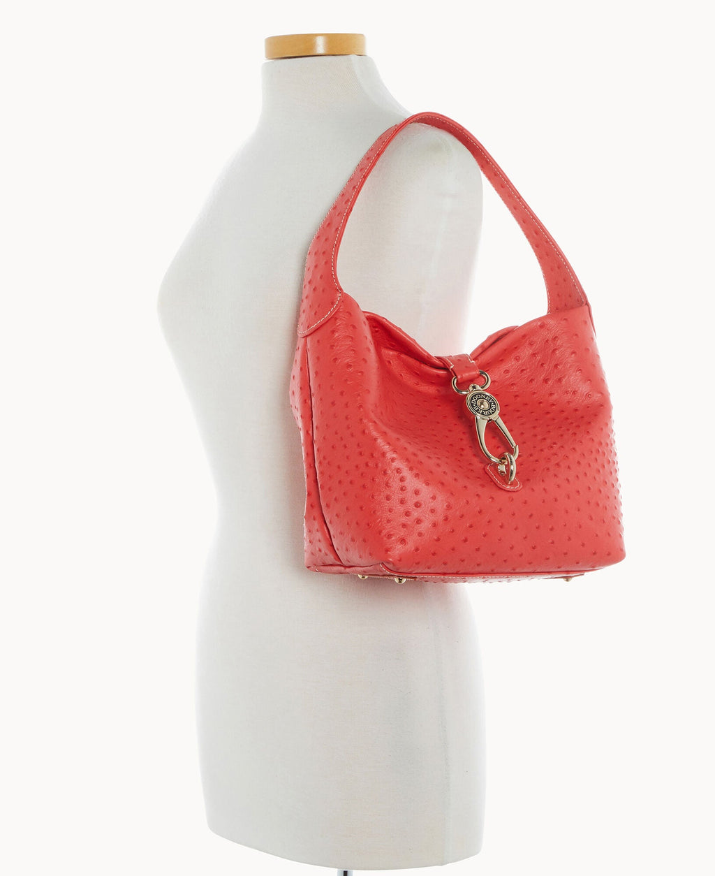 Ostrich Logo Lock Hobo