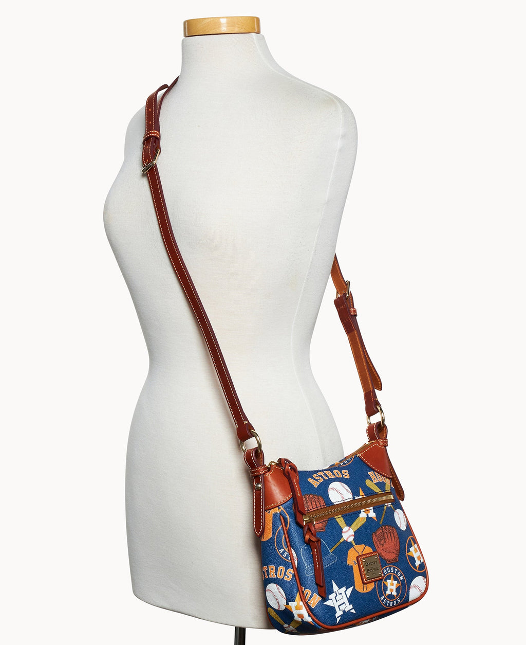 MLB Astros Front Zip Crossbody