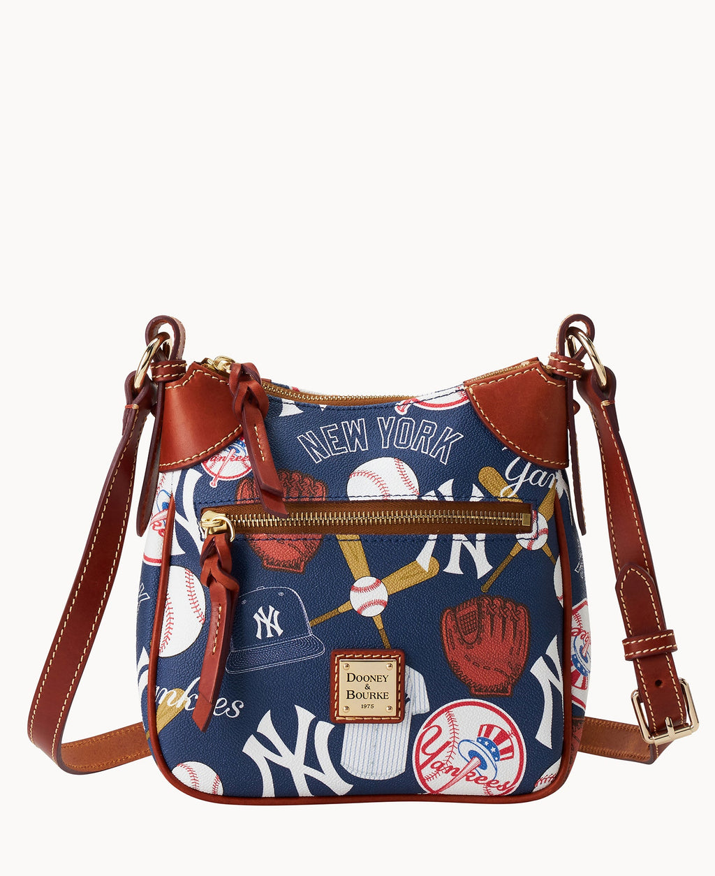 MLB Yankees Front Zip Crossbody