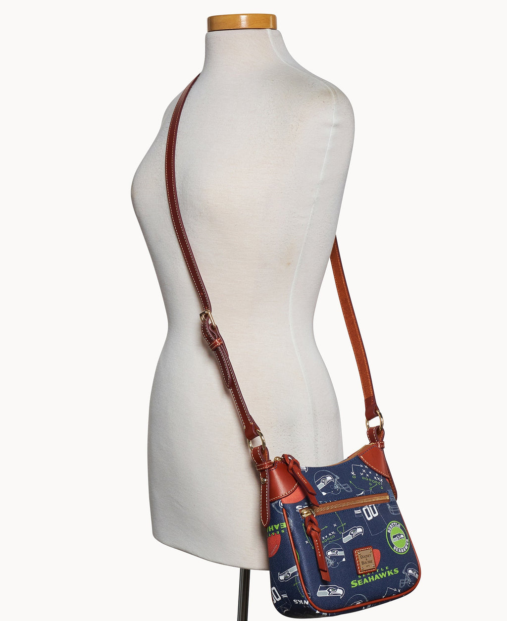 NFL Seahawks Front Zip Crossbody