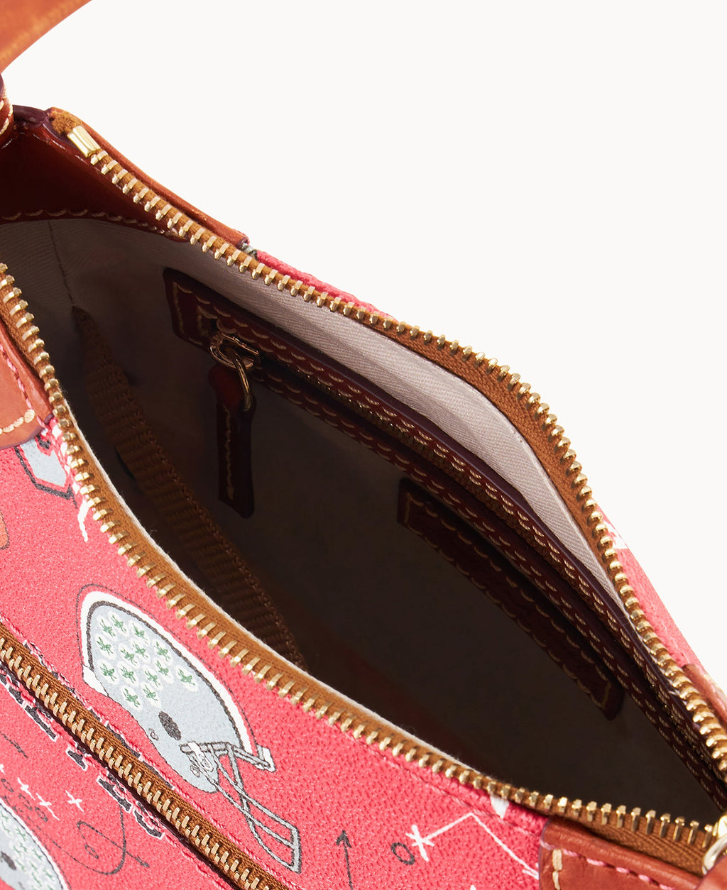Collegiate Ohio State University Front Zip Crossbody