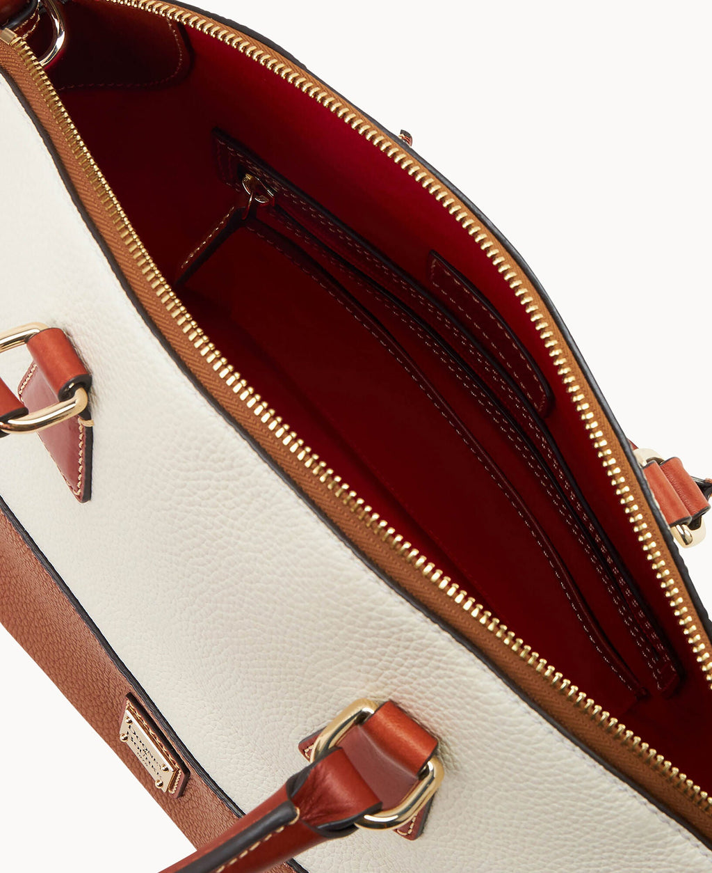 Pebble Color Block Domed Satchel
