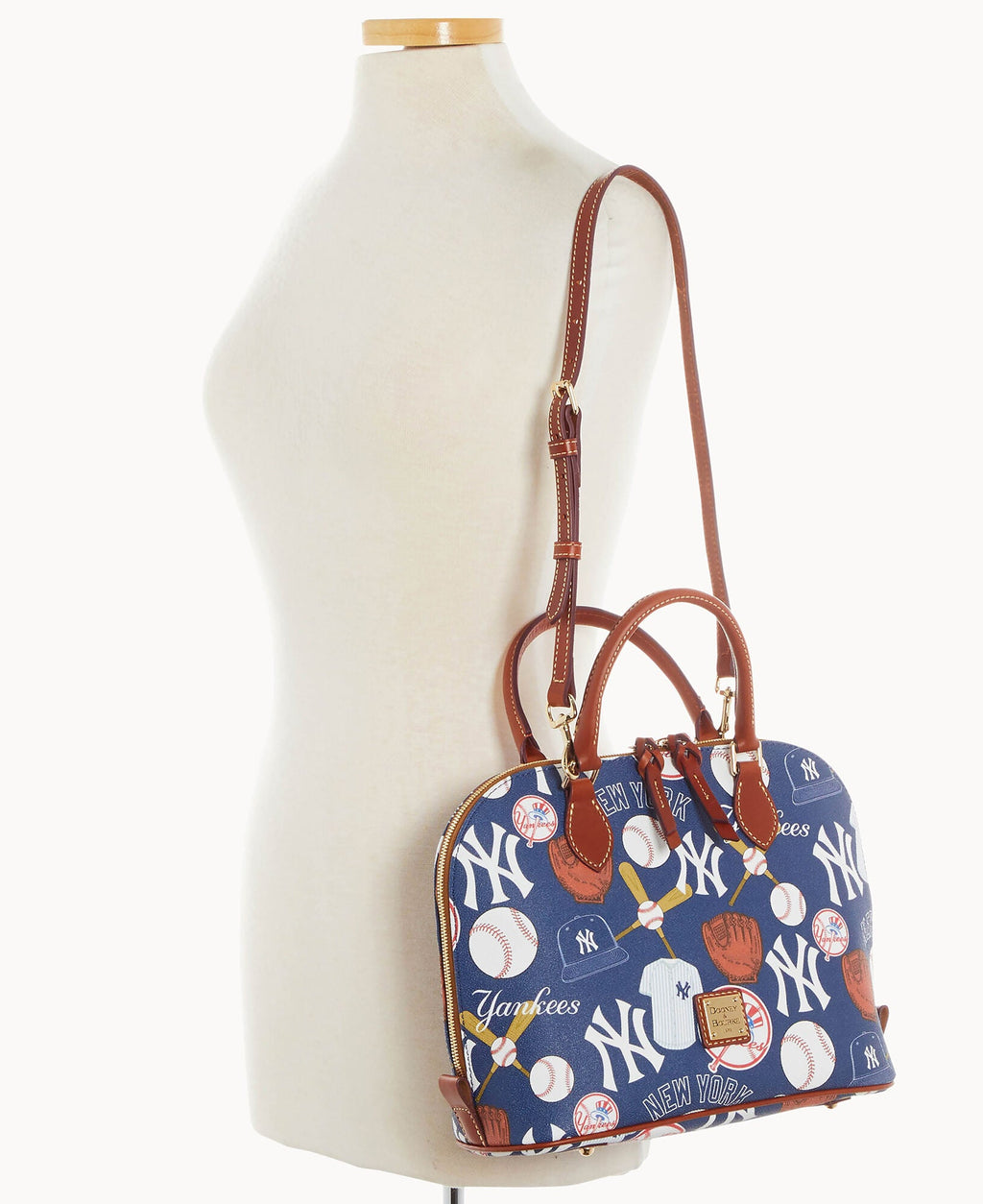 MLB Yankees Zip Zip Satchel