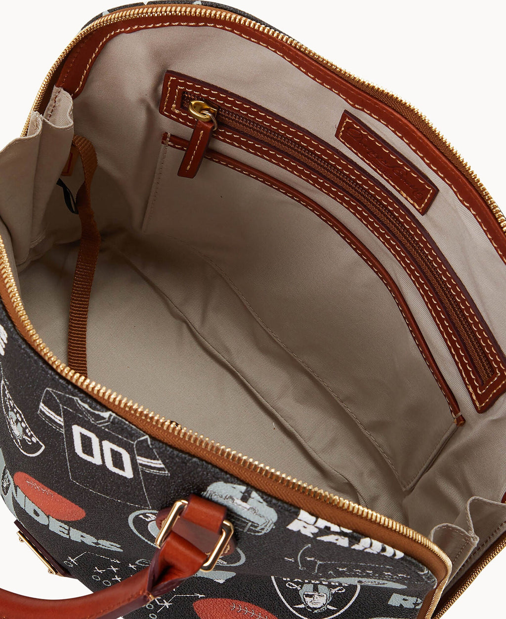NFL Raiders Zip Zip Satchel