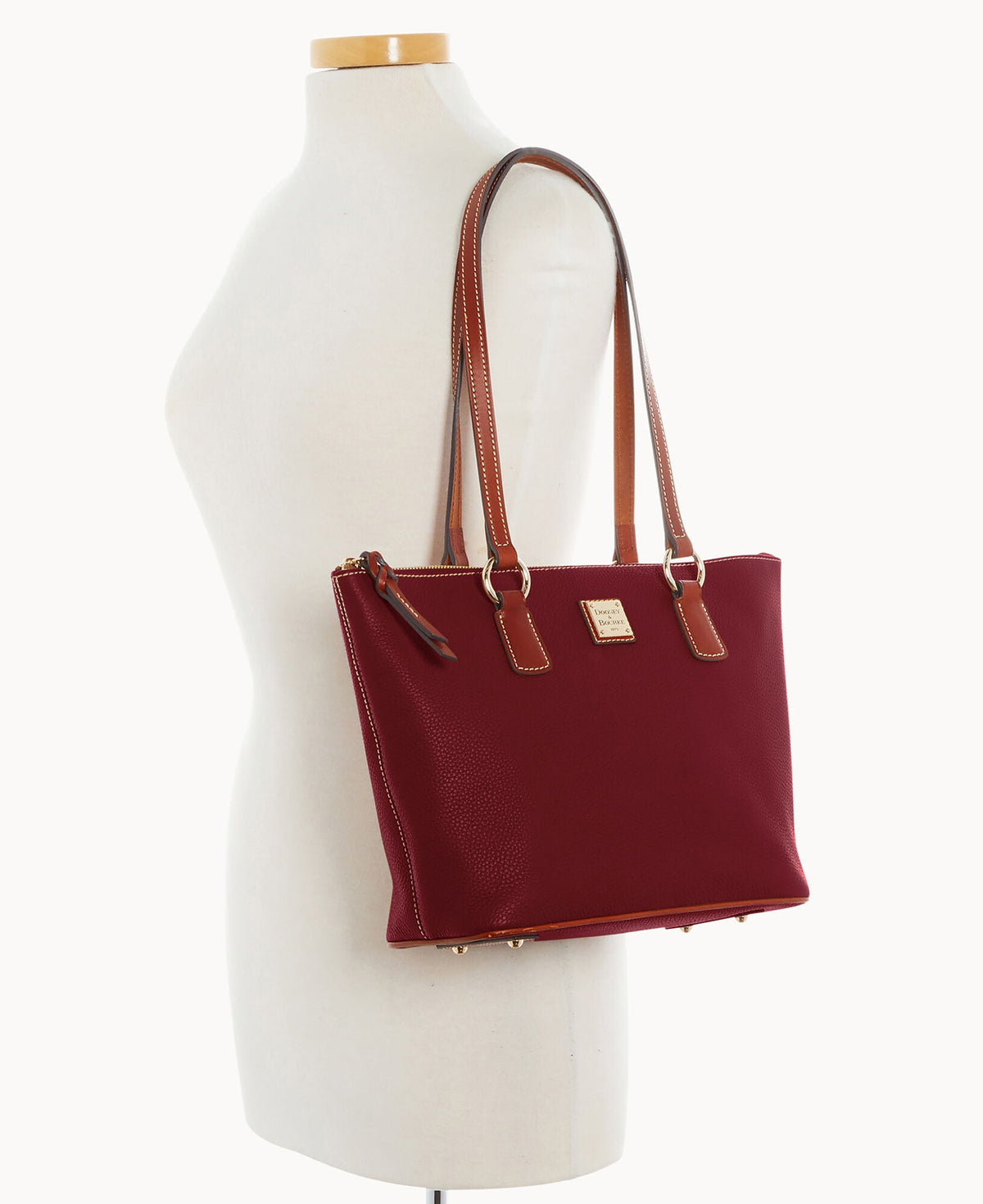 Pebble Grain Small Wren Zip Tote