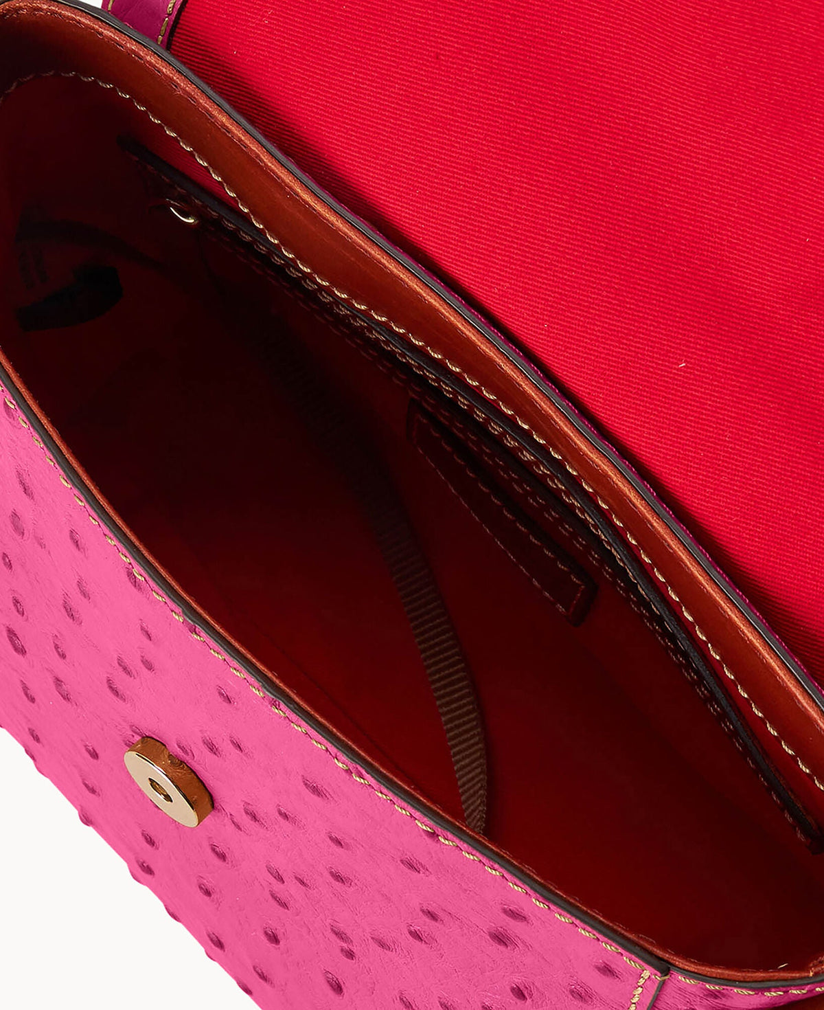 Ostrich Small Eliza Crossbody