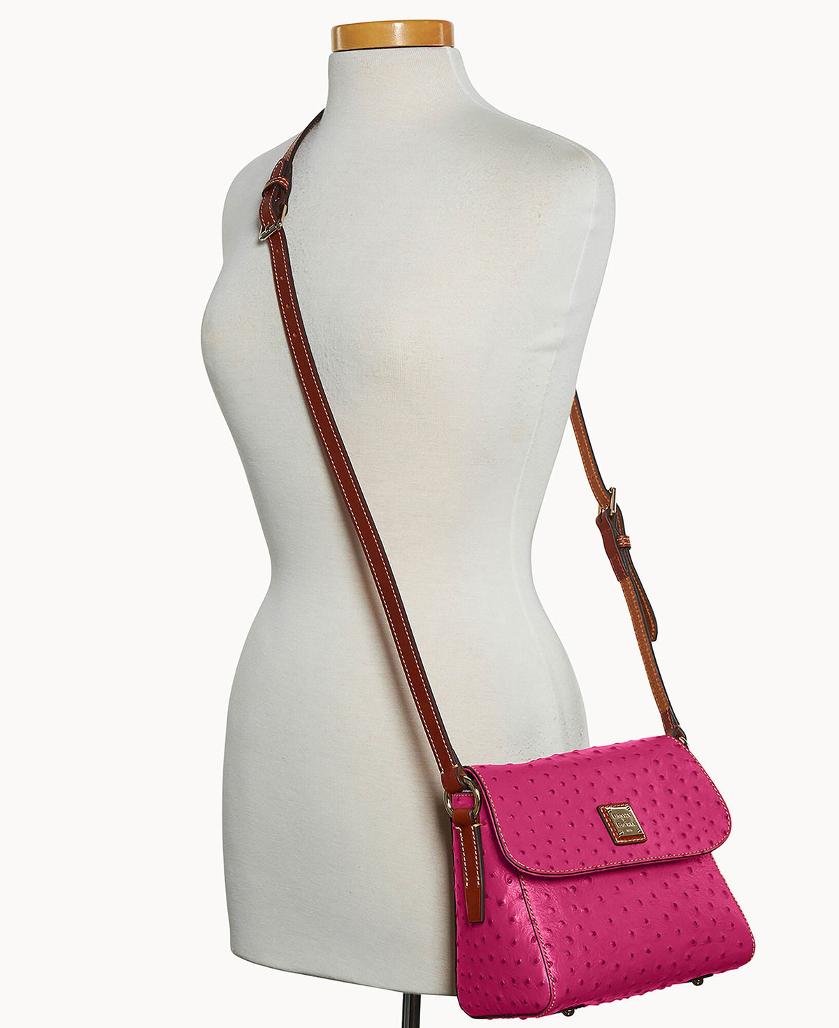 Ostrich Small Eliza Crossbody