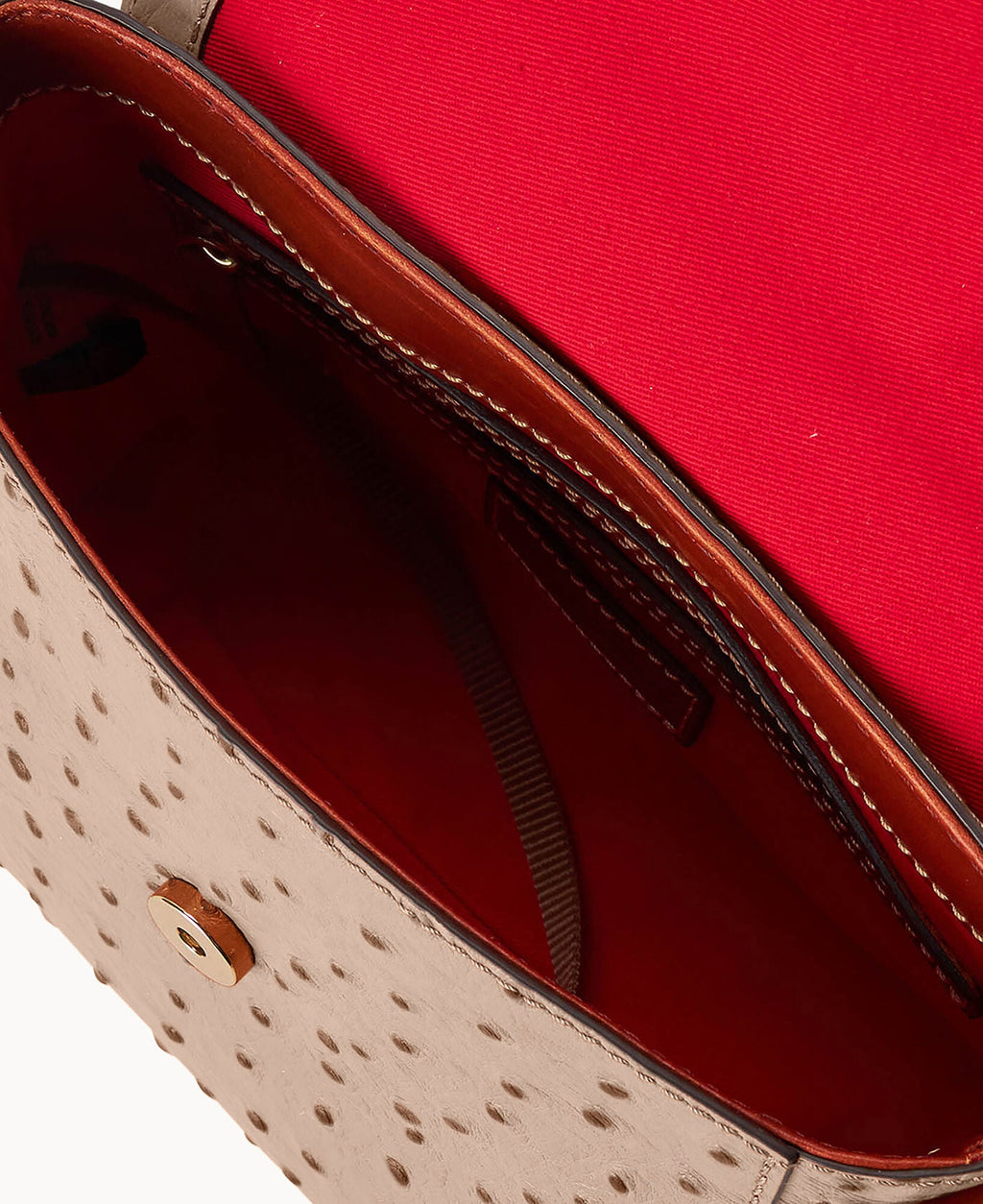 Ostrich Small Eliza Crossbody