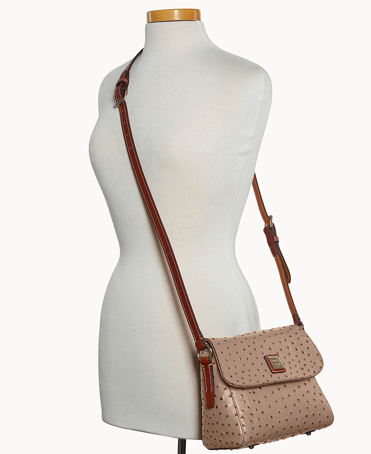 Ostrich Small Eliza Crossbody