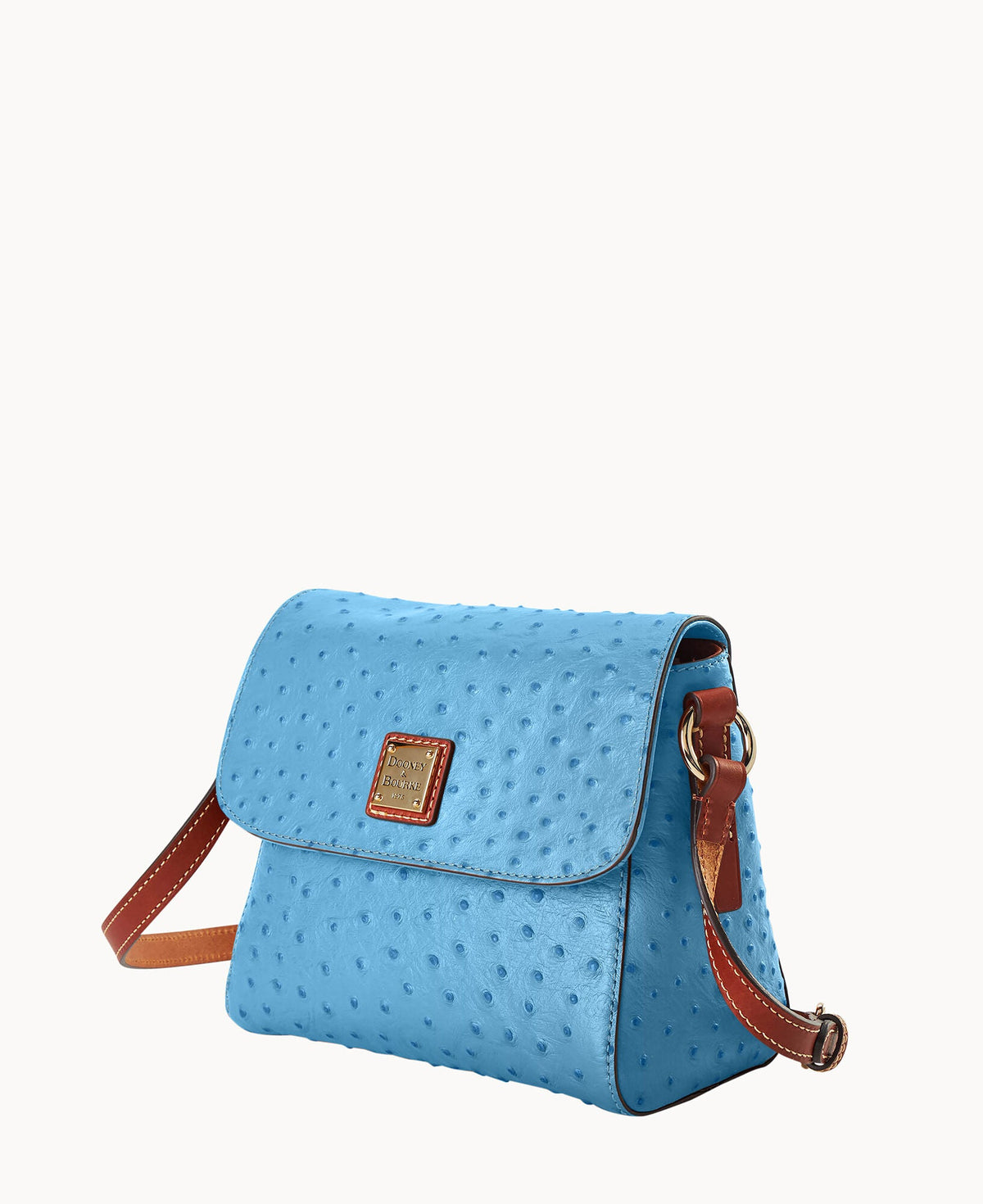 Ostrich Small Eliza Crossbody