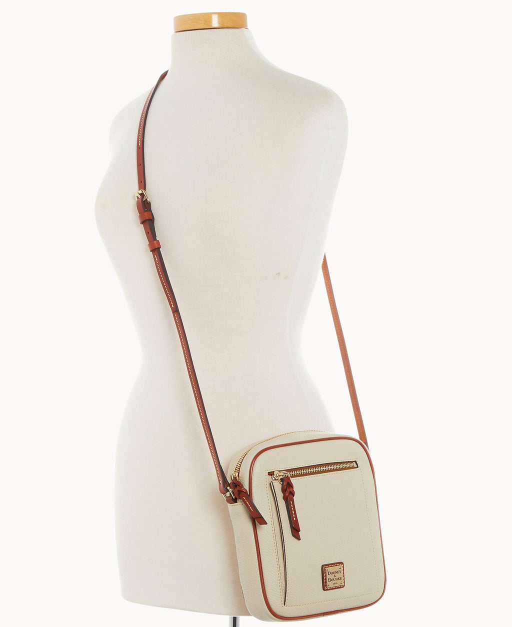 Pebble Grain Camera Crossbody