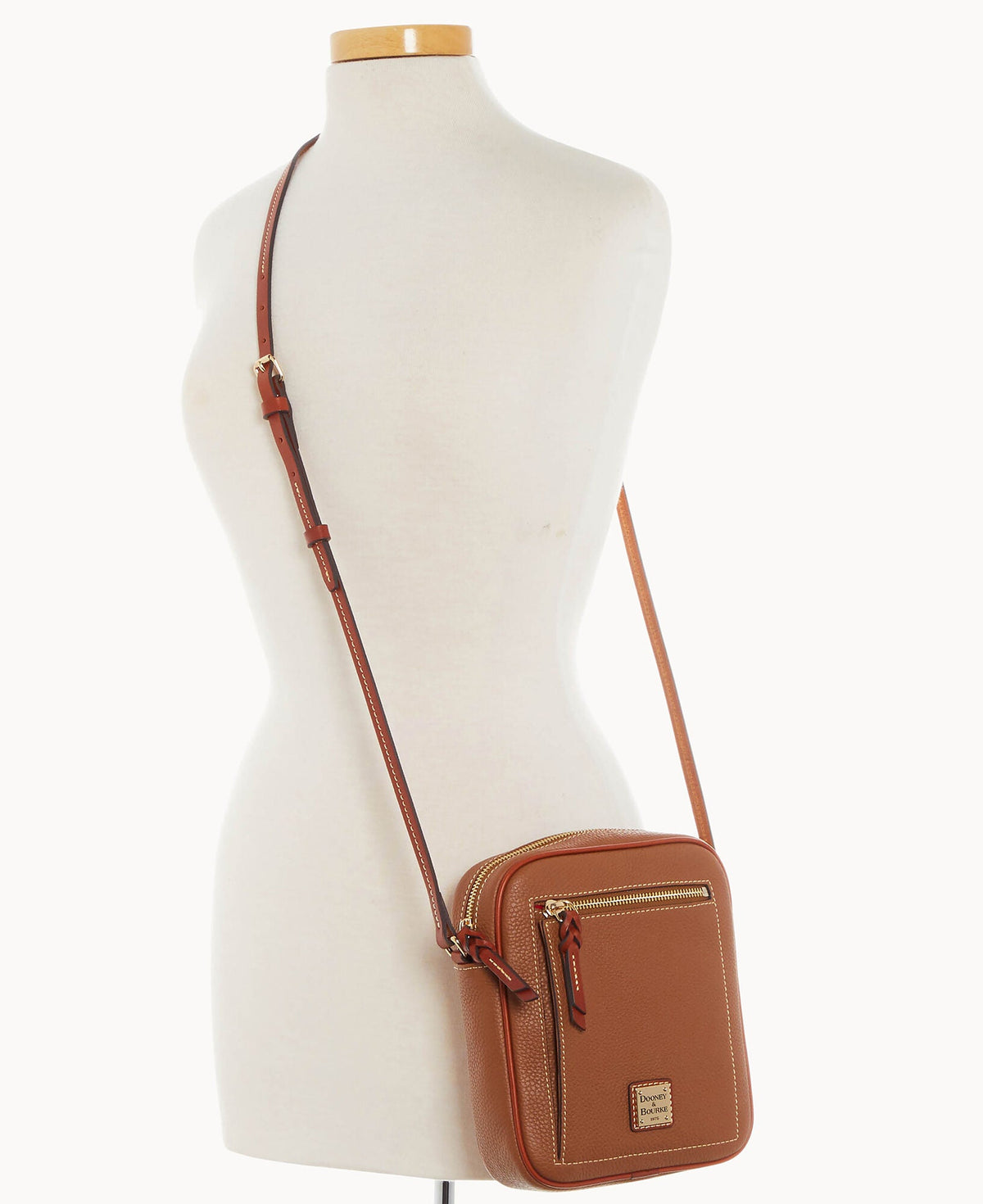 Pebble Grain Camera Crossbody