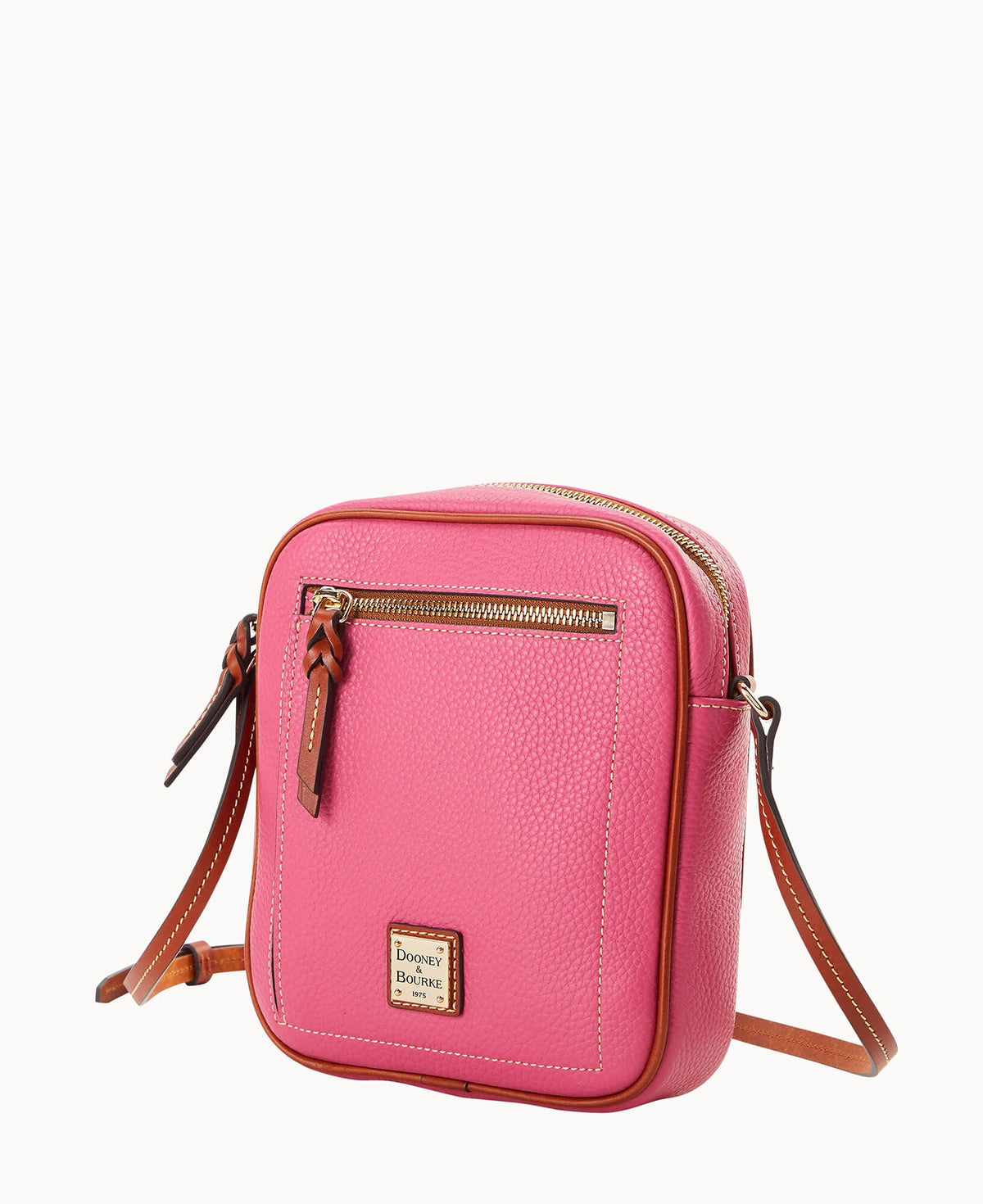 Pebble Grain Camera Crossbody