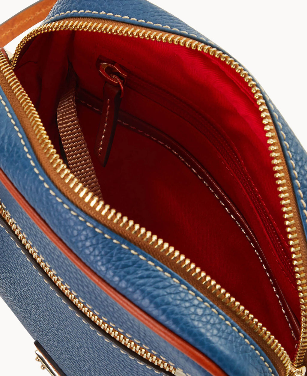 Pebble Grain Camera Crossbody