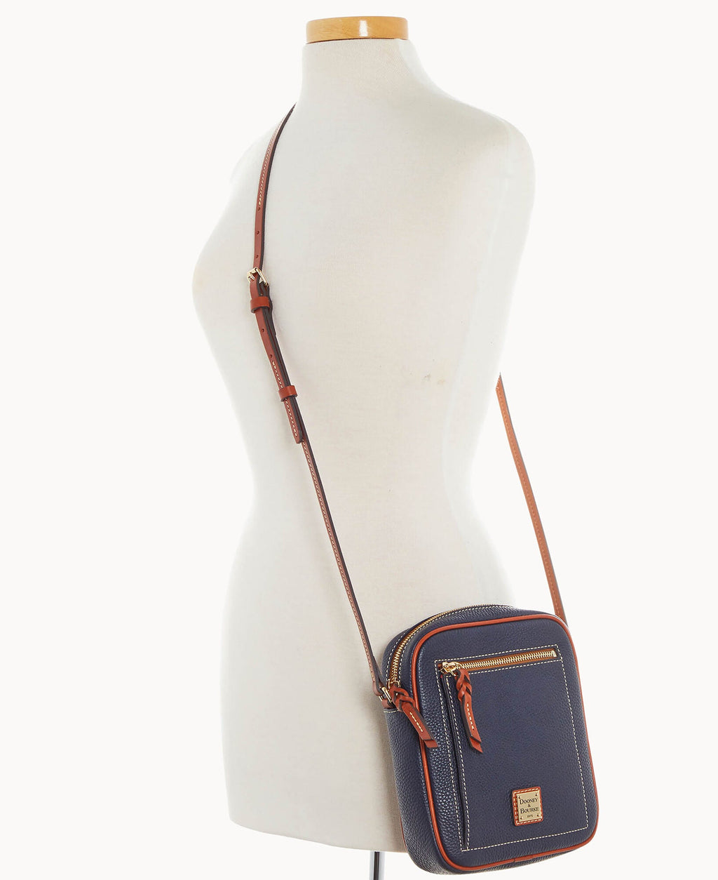 Pebble Grain Camera Crossbody
