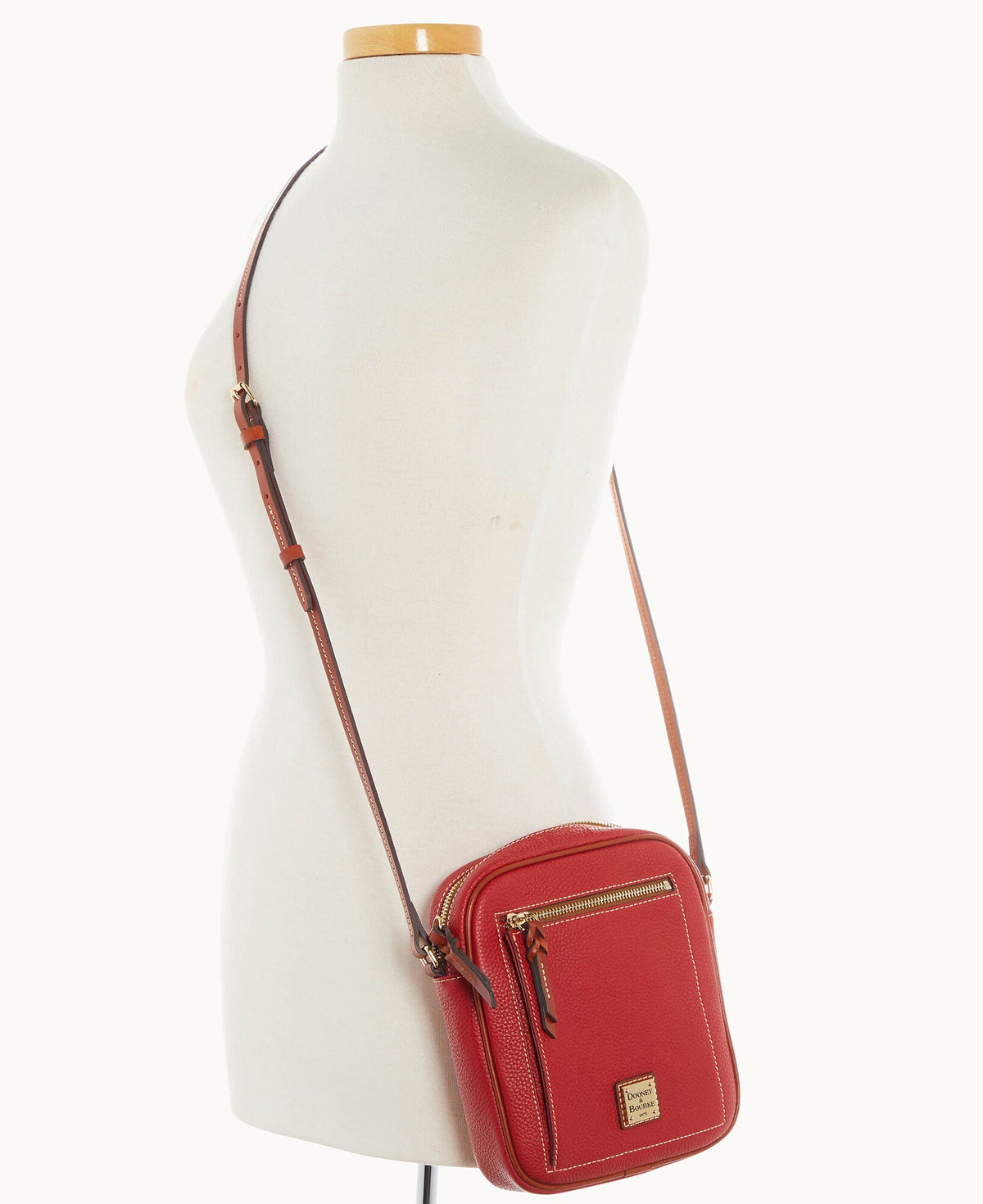 Pebble Grain Camera Crossbody