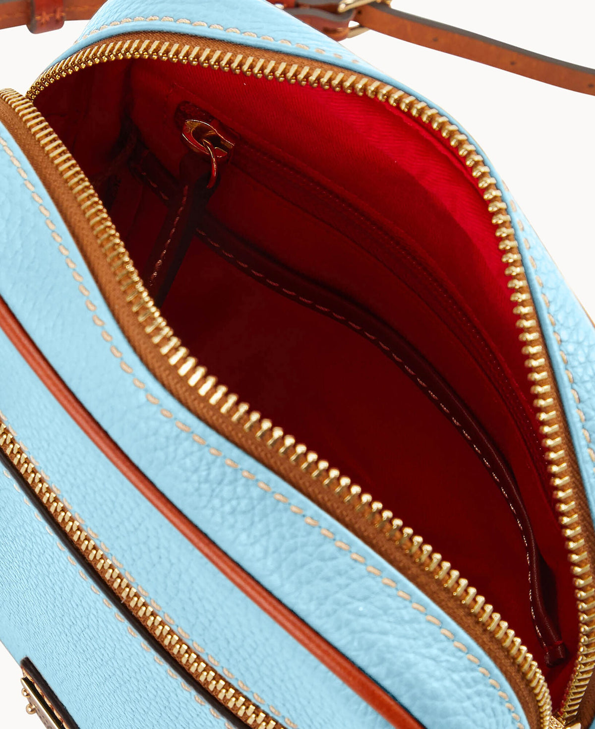 Pebble Grain Camera Crossbody