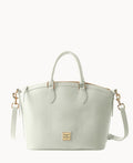Lucca Leather Domed Satchel