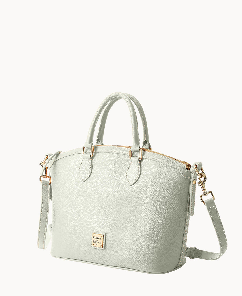 Lucca Leather Domed Satchel
