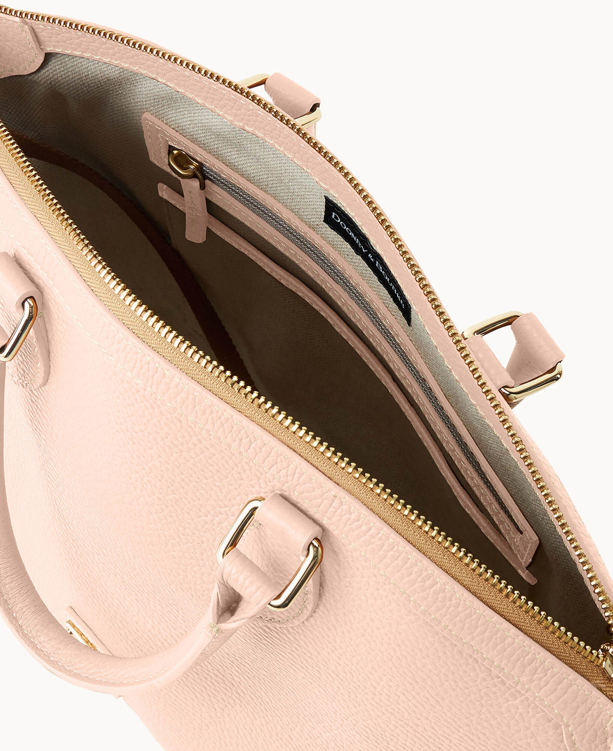 Lucca Leather Domed Satchel