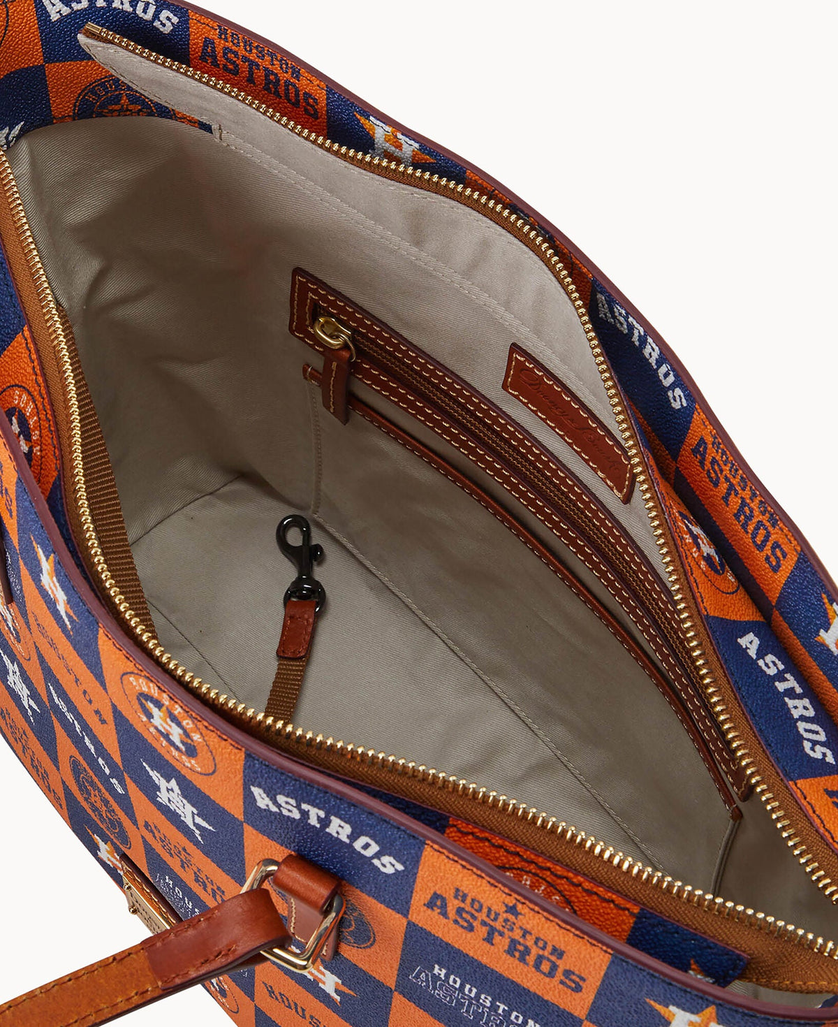MLB Astros Zip Tote