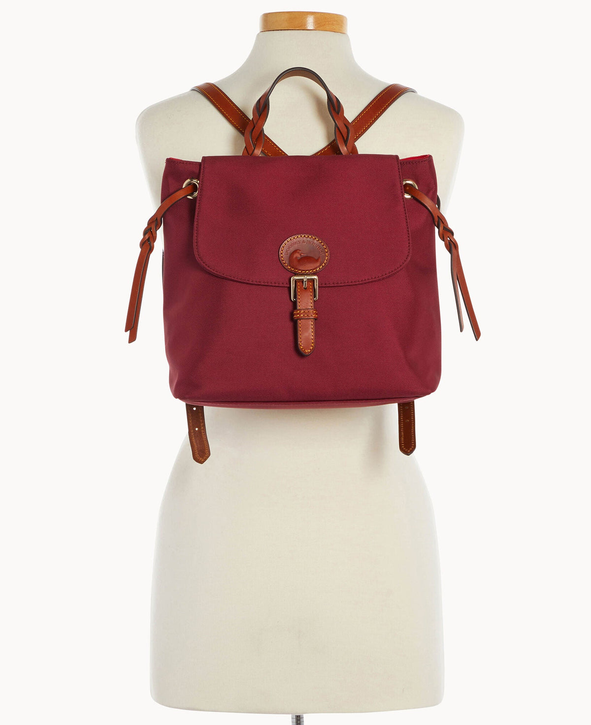 Nylon Flap Backpack