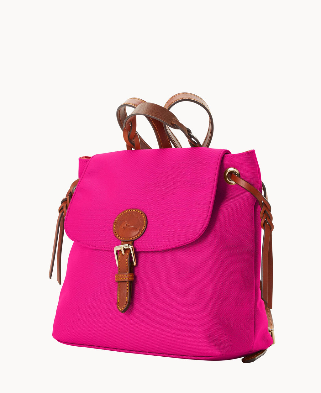 Nylon Flap Backpack
