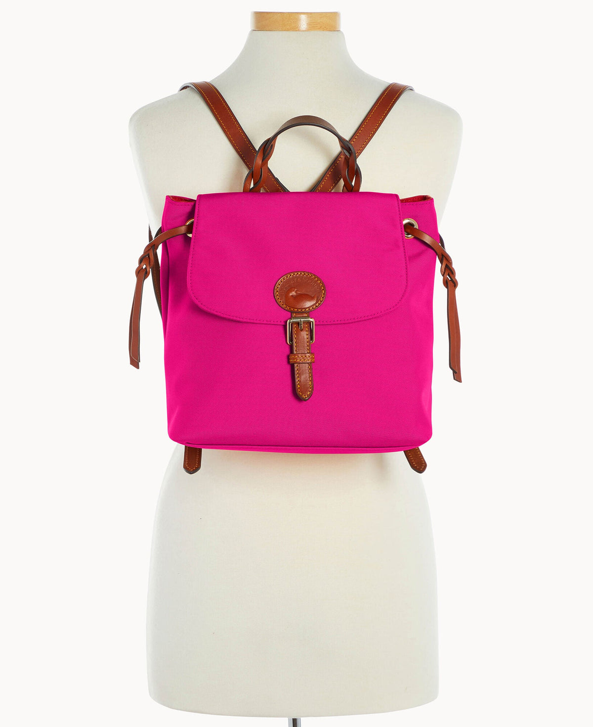 Nylon Flap Backpack