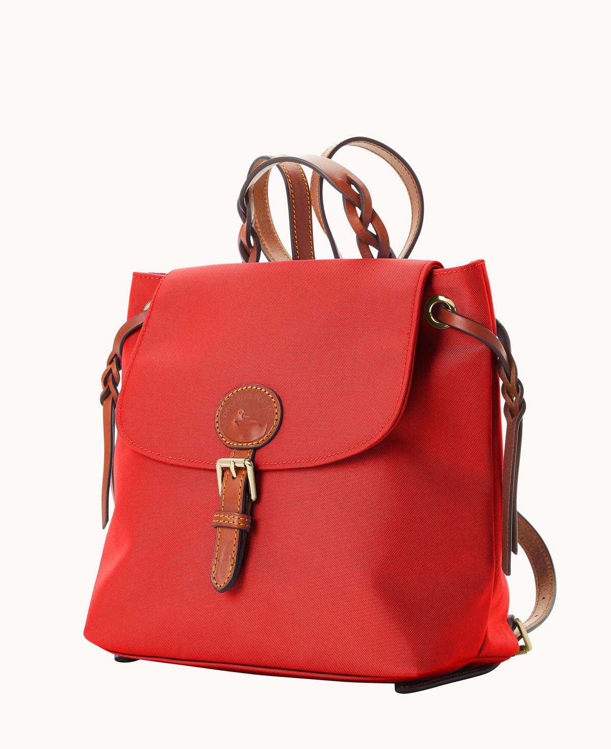 Nylon Flap Backpack