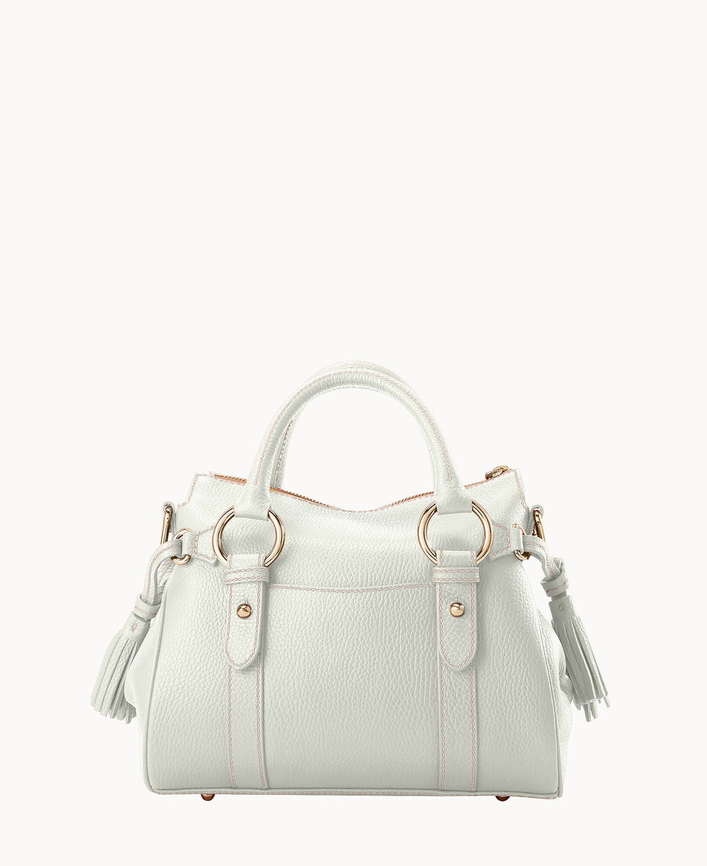 Lucca Leather Satchel With Pocket