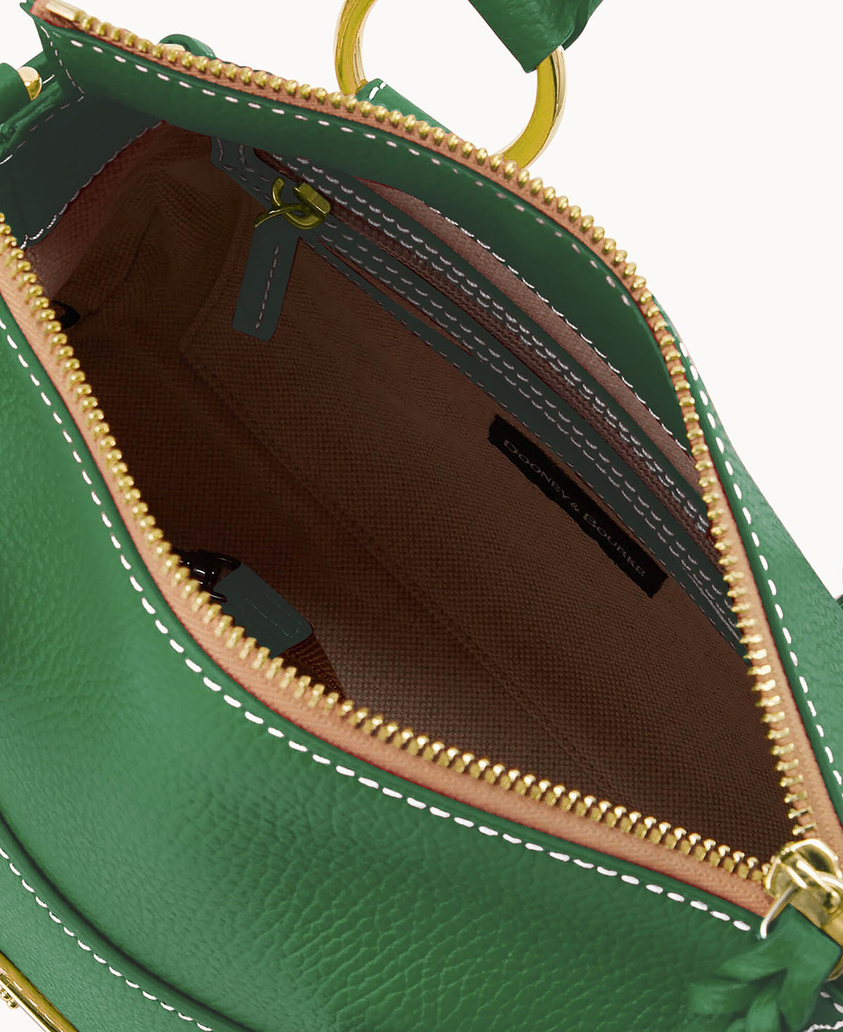 Lucca Leather Satchel With Pocket