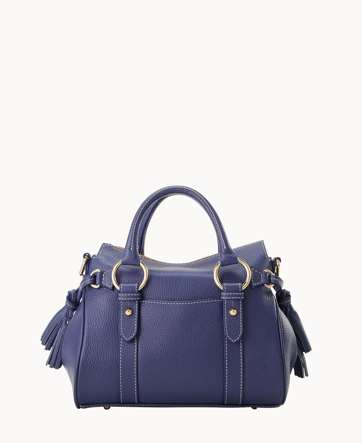 Lucca Leather Satchel With Pocket