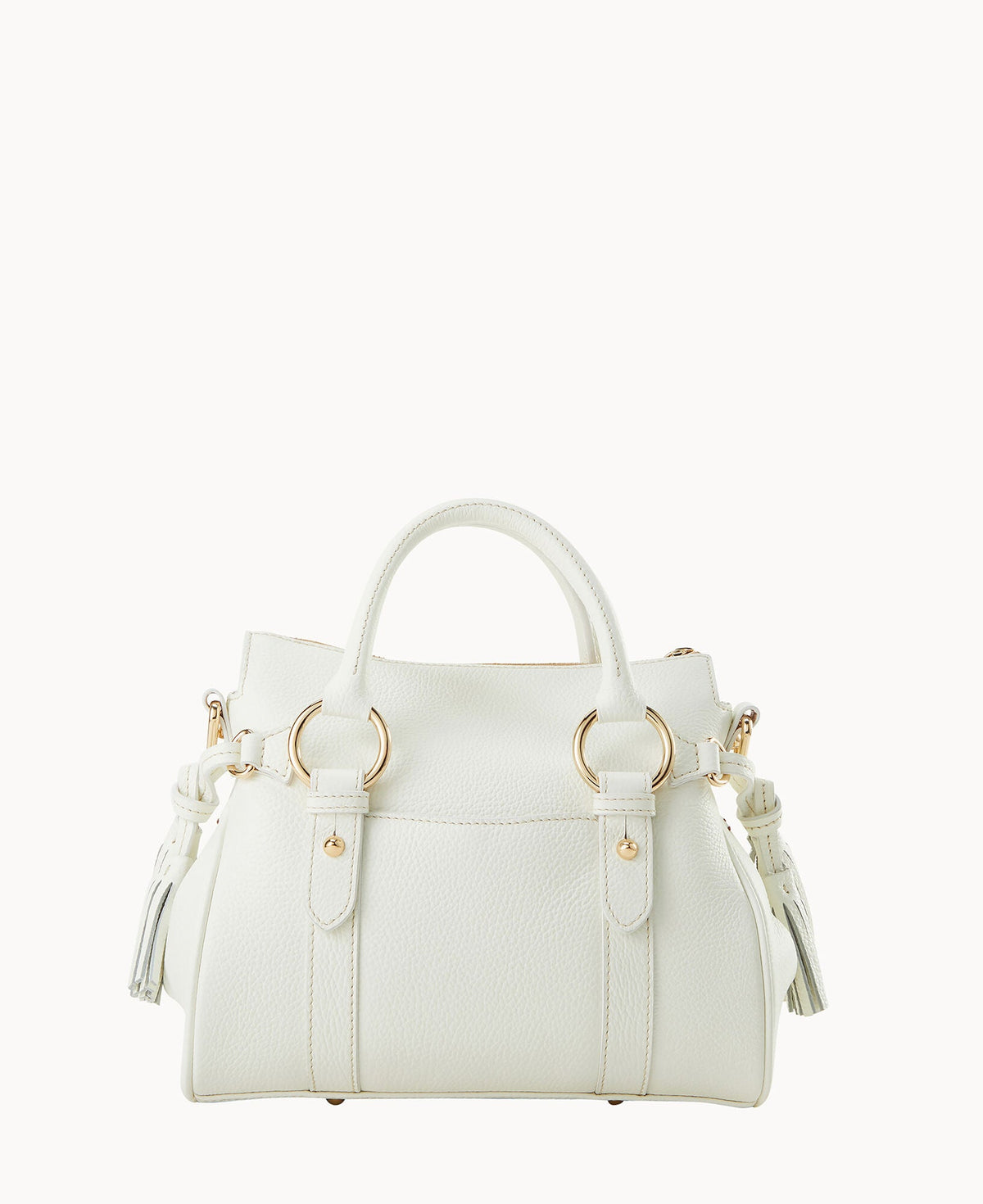 Lucca Leather Satchel With Pocket
