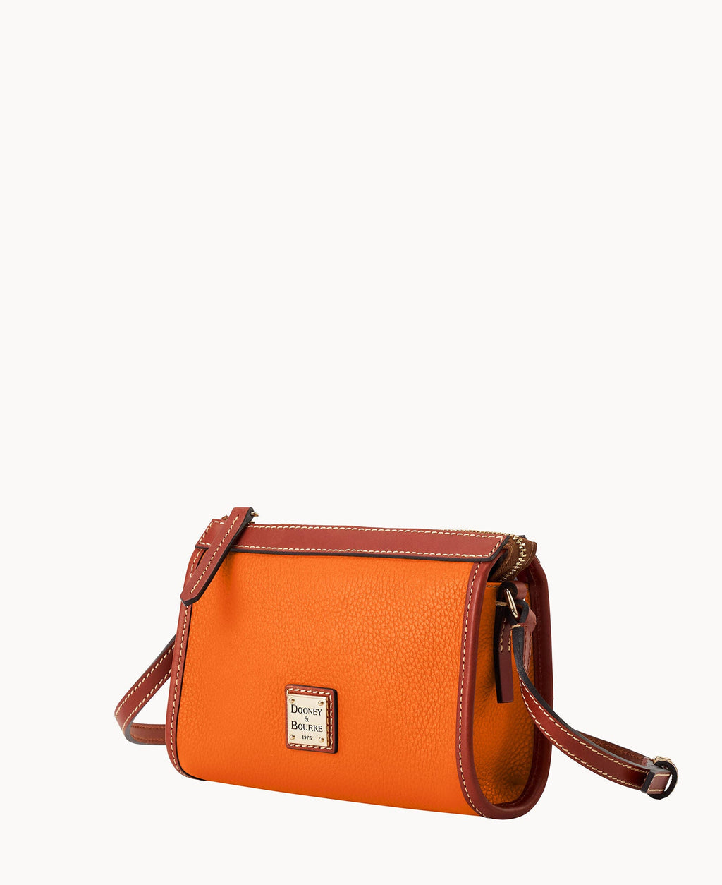Pebble Grain Small East West Crossbody
