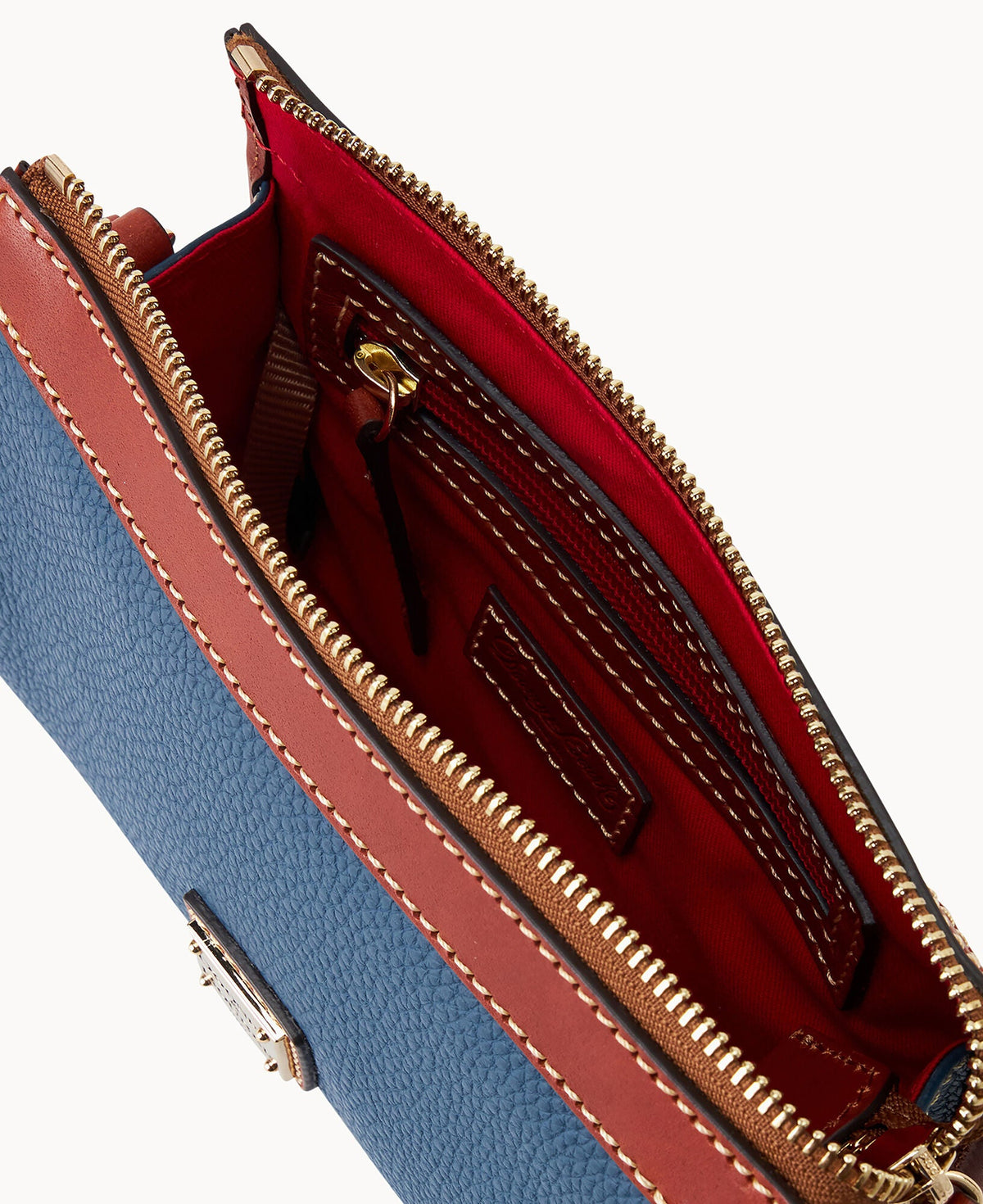 Pebble Grain Small East West Crossbody