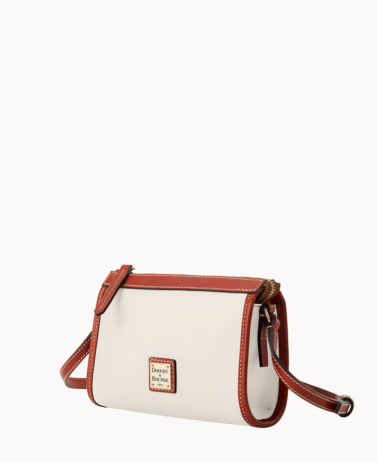 Pebble Grain Small East West Crossbody