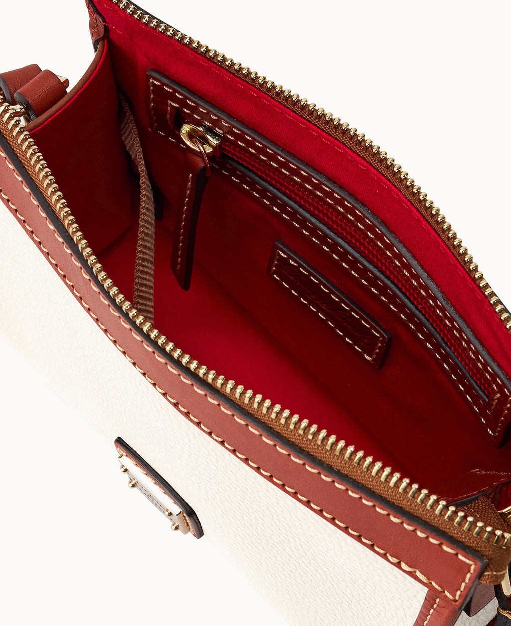 Pebble Grain Small East West Crossbody