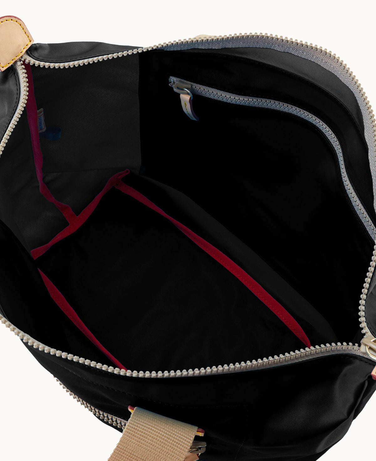 Nylon Front Zip Tote